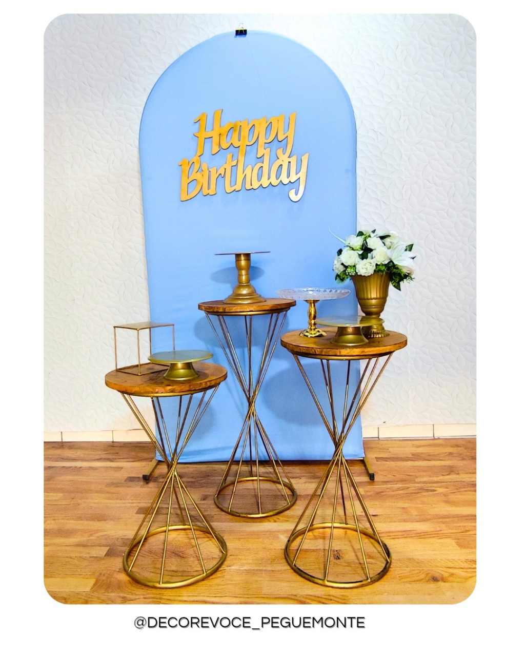 Kit Adulto Azul Bb  - Decore Você Pegue & Monte