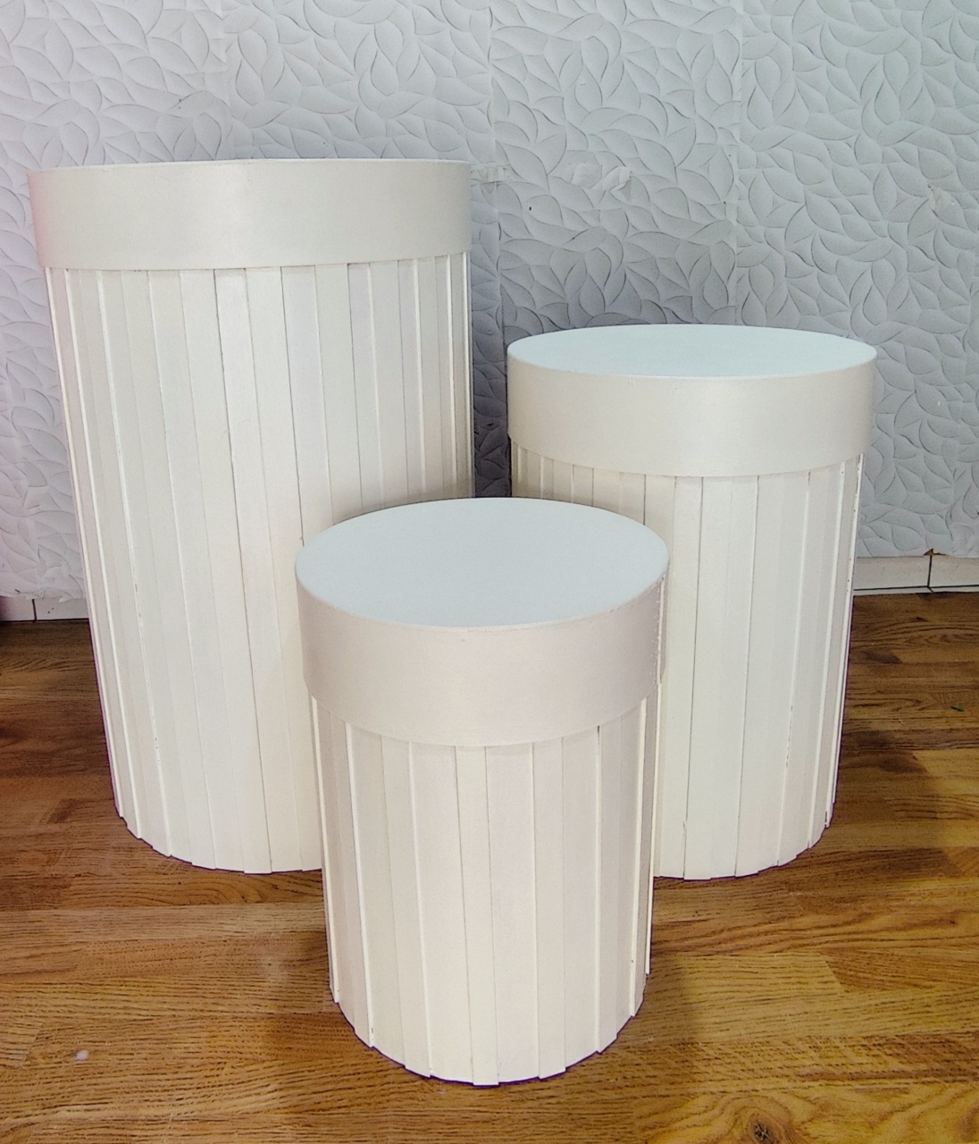 Cilindros Ripados Estrutura  - Decore Você Pegue & Monte