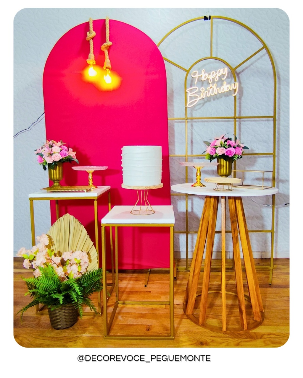 Composição Adulto Pink - Decore Você Pegue & Monte