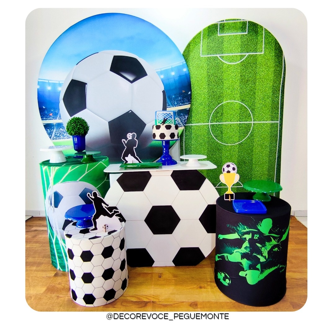 Kit Premium Futebol 2 - Decore Você Pegue & Monte