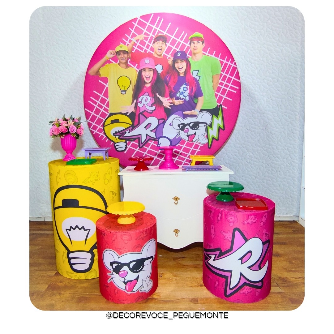 Kit Festejar dos Rosas - Decore Você Pegue & Monte