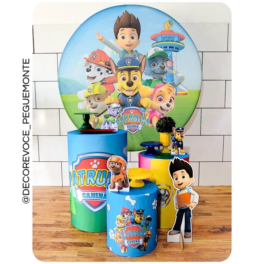 Kit Prático Patrulha Canina 2 - Decore Você Pegue & Monte