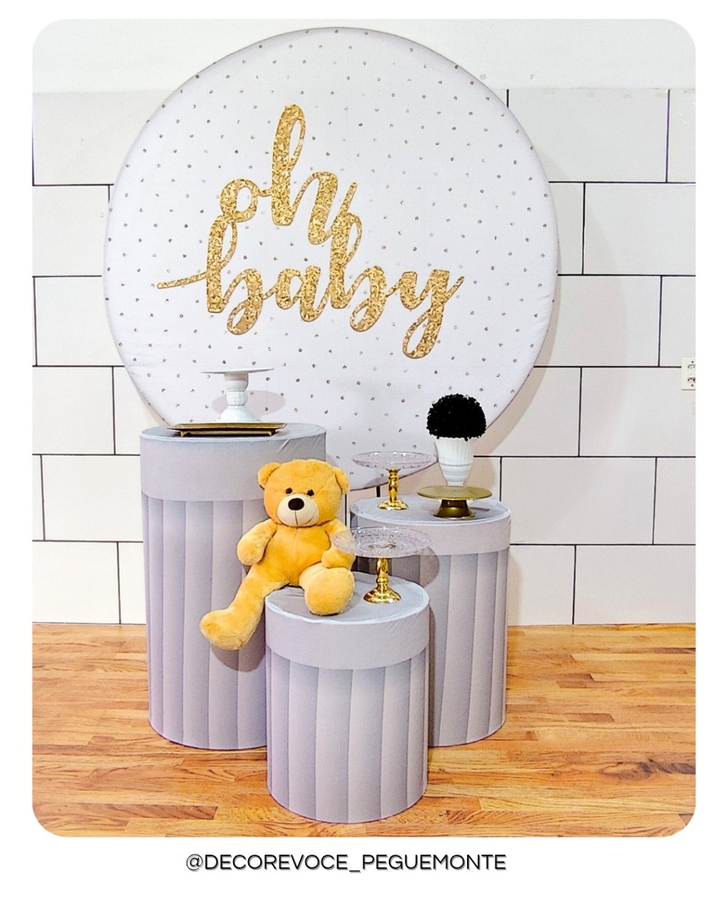 Kit Prático Oh Baby  - Decore Você Pegue & Monte