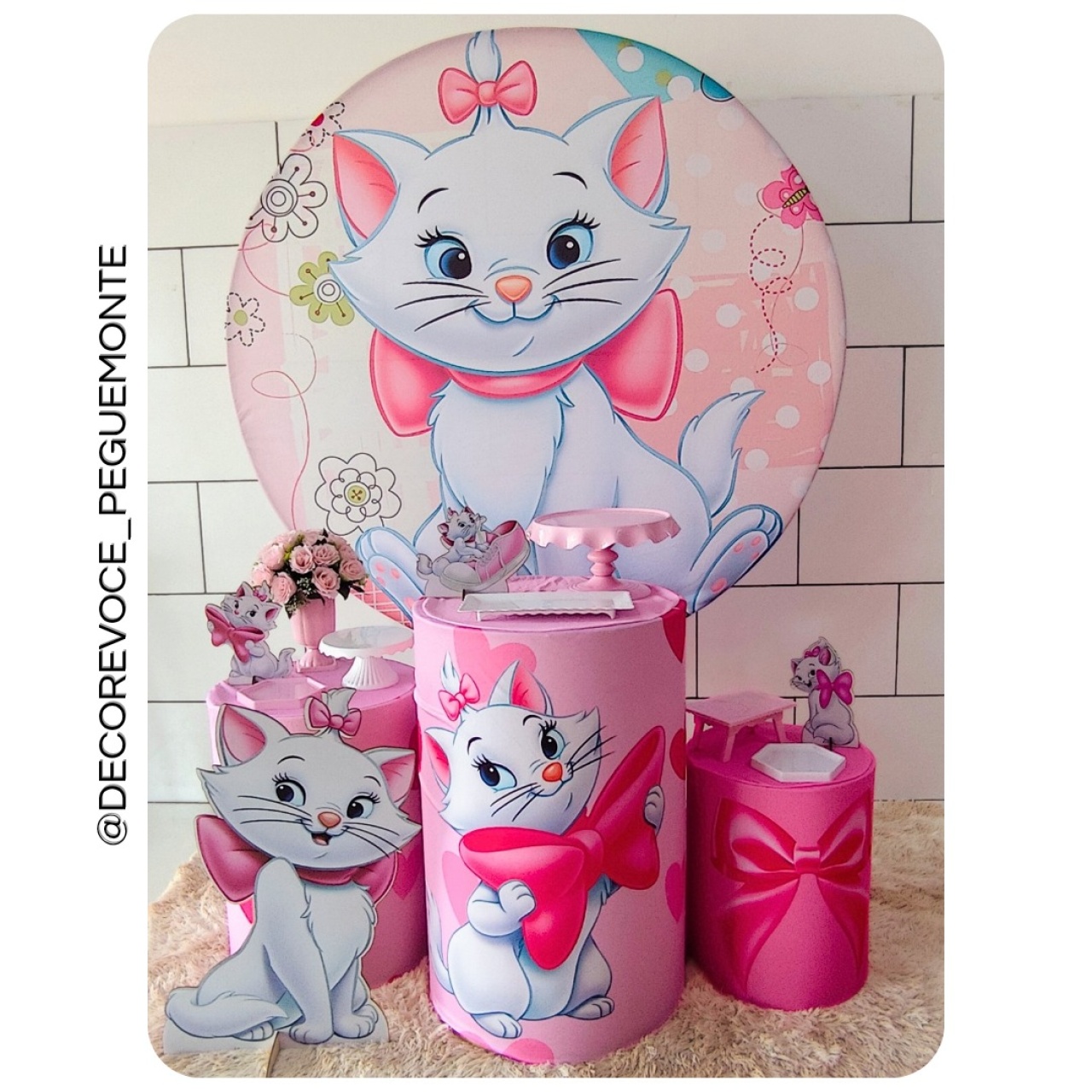 Kit Prático Gatinha Marie  - Decore Você Pegue & Monte
