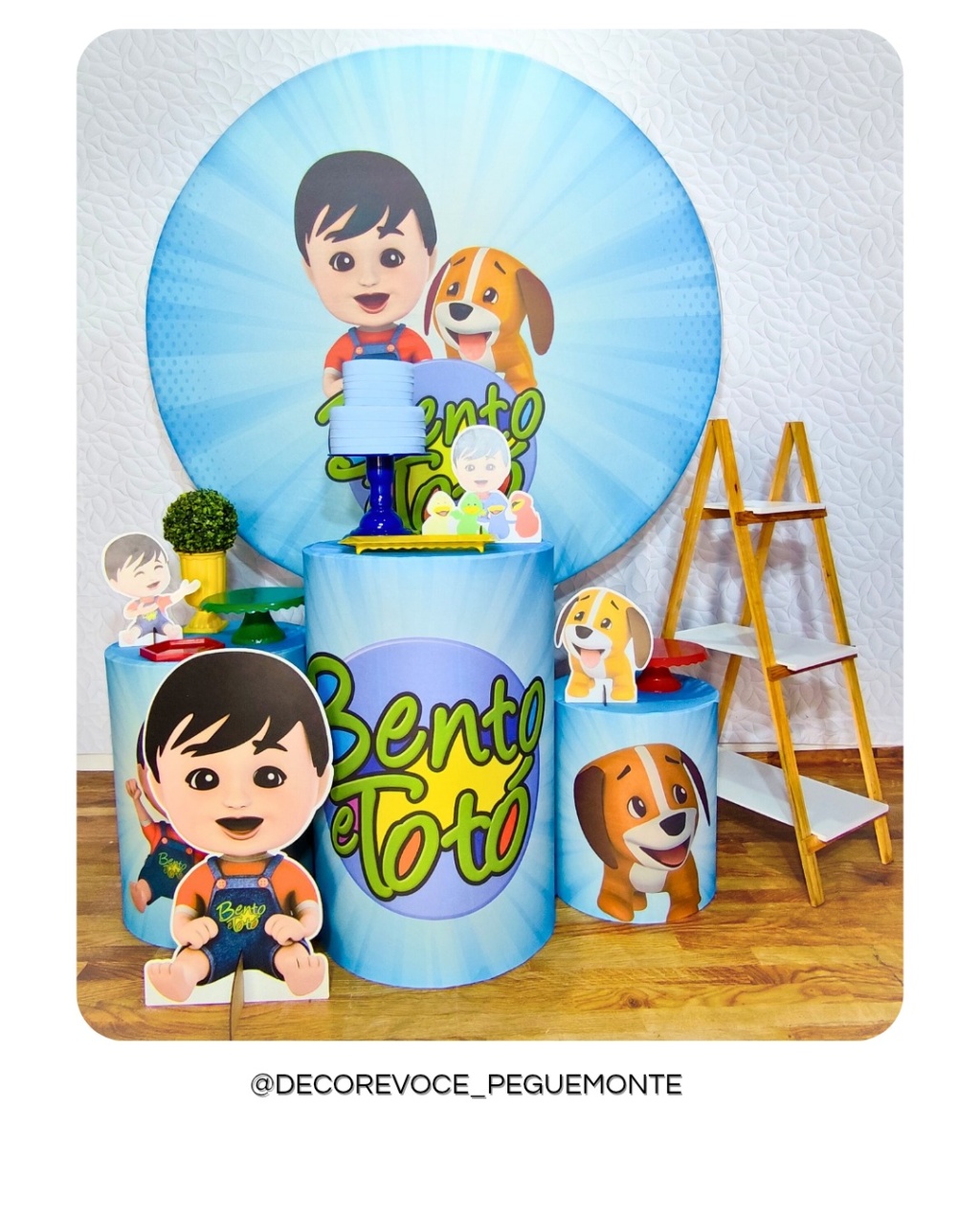 Kit Completo Bento E O Totó - Decore Você Pegue & Monte