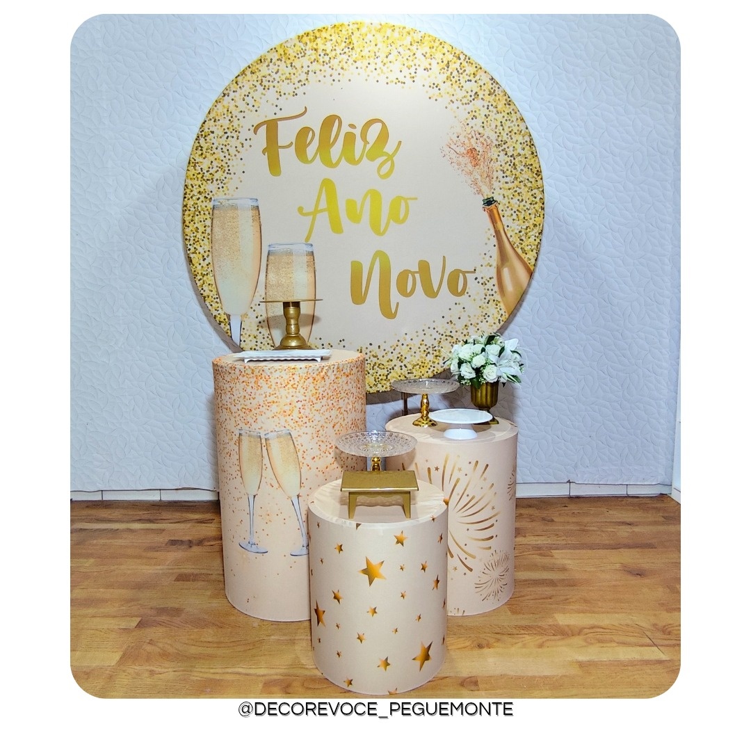 Kit Ano Novo 2 - Decore Você Pegue & Monte
