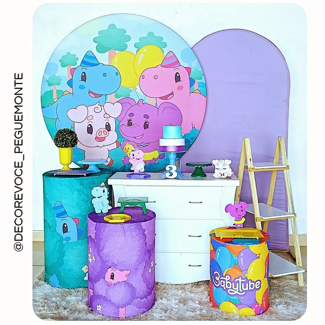 Kit Premium Babytube - Decore Você Pegue & Monte
