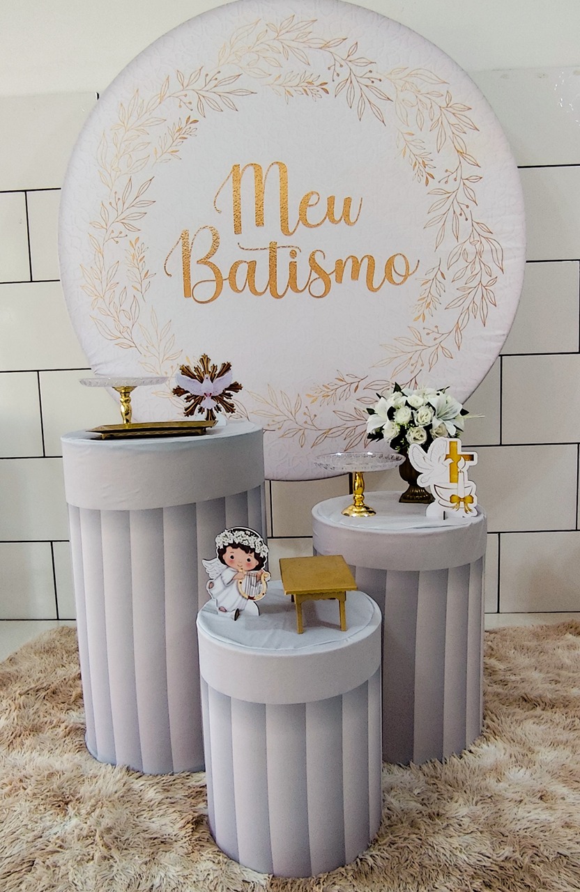 Kit Prático Batizado  - Decore Você Pegue & Monte