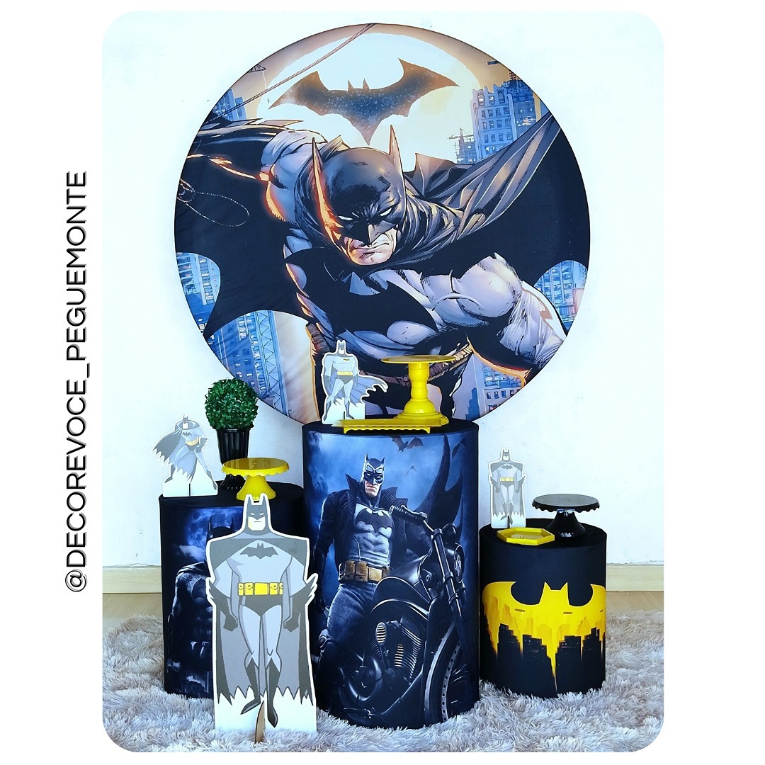 Kit Prático Batman - Decore Você Pegue & Monte