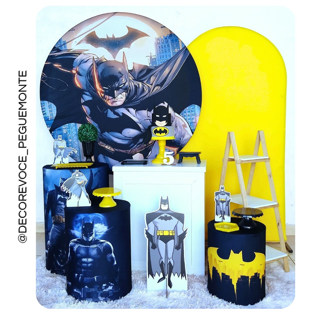 Kit Premium Batman  - Decore Você Pegue & Monte
