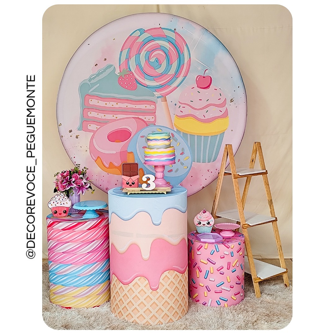 Kit Completo Doceria  - Decore Você Pegue & Monte
