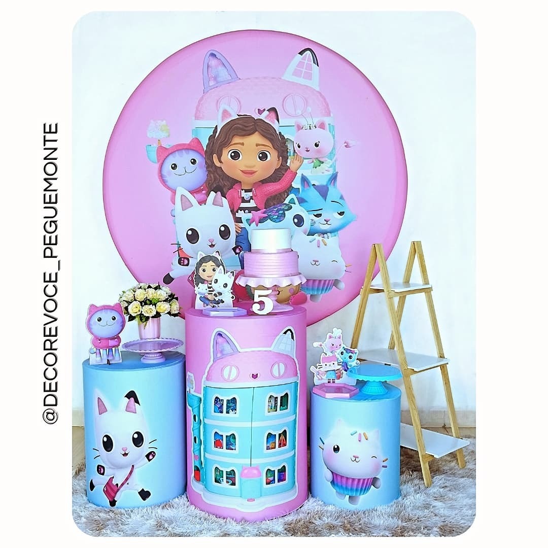 Kit Completo Casa Mágica da Gabi  - Decore Você Pegue & Monte