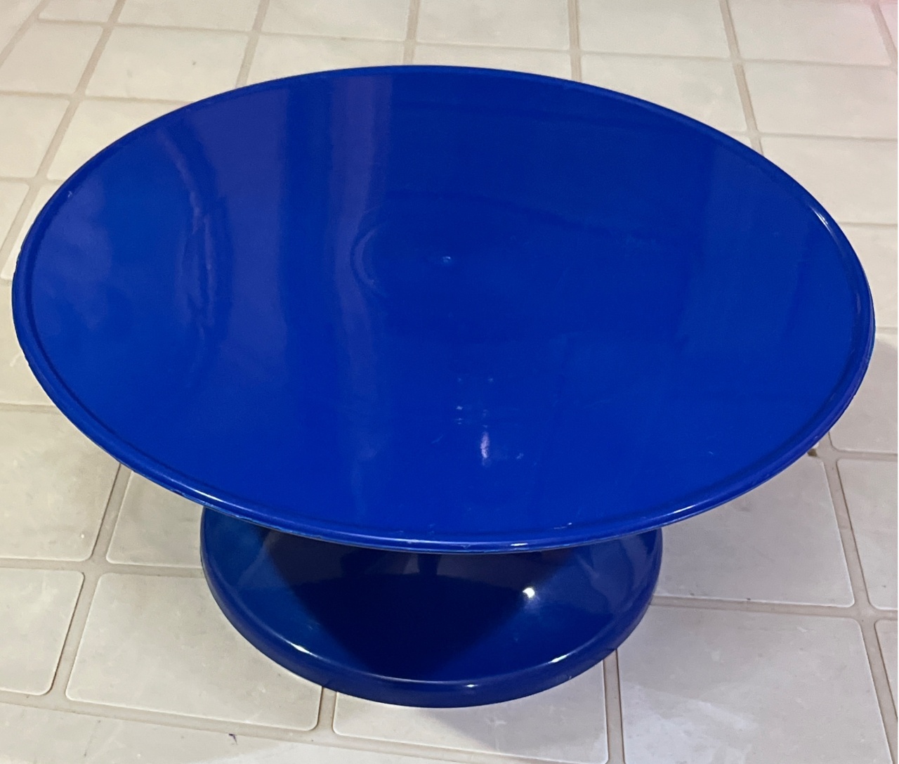 Boleira Azul G - Ns Decorações Pegue e Monte