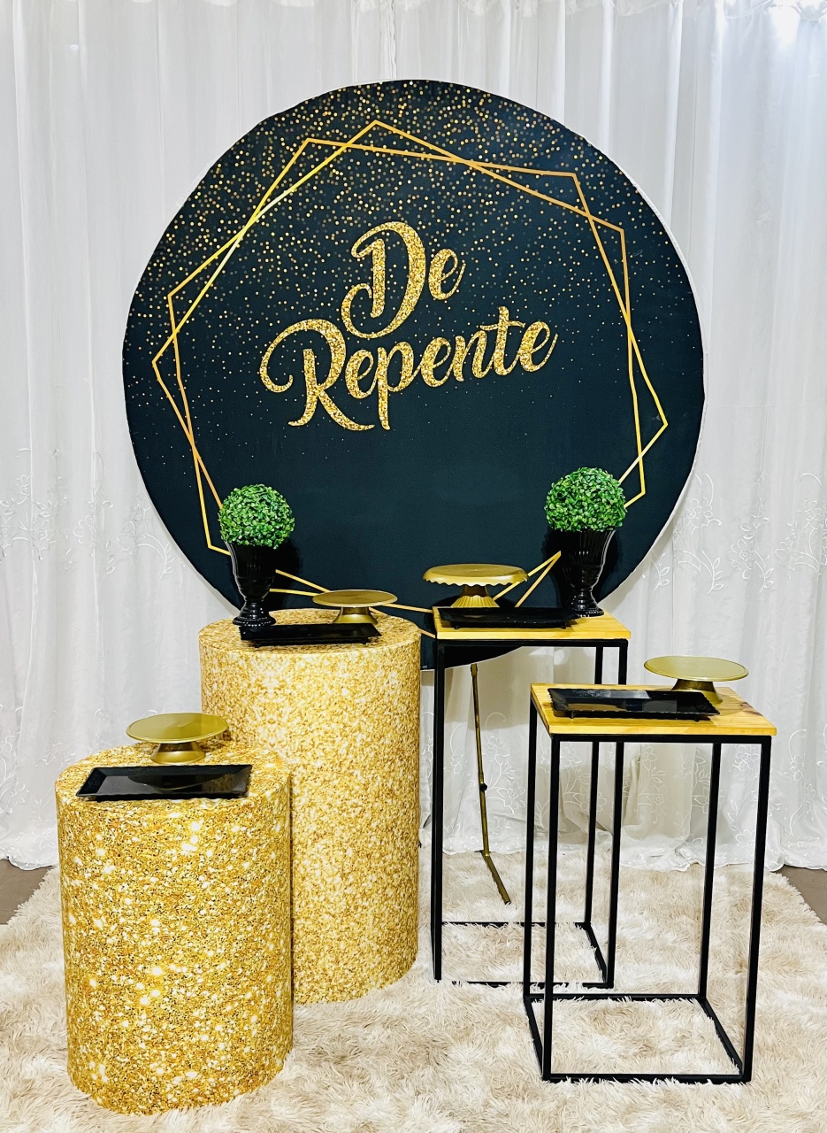 Kit Prata de Repente - Ns Decorações Pegue e Monte