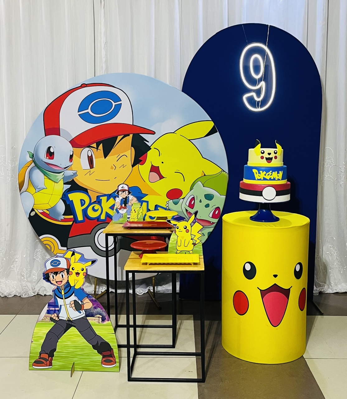 Kit Pokémon Aventura - Ns Decorações Pegue e Monte
