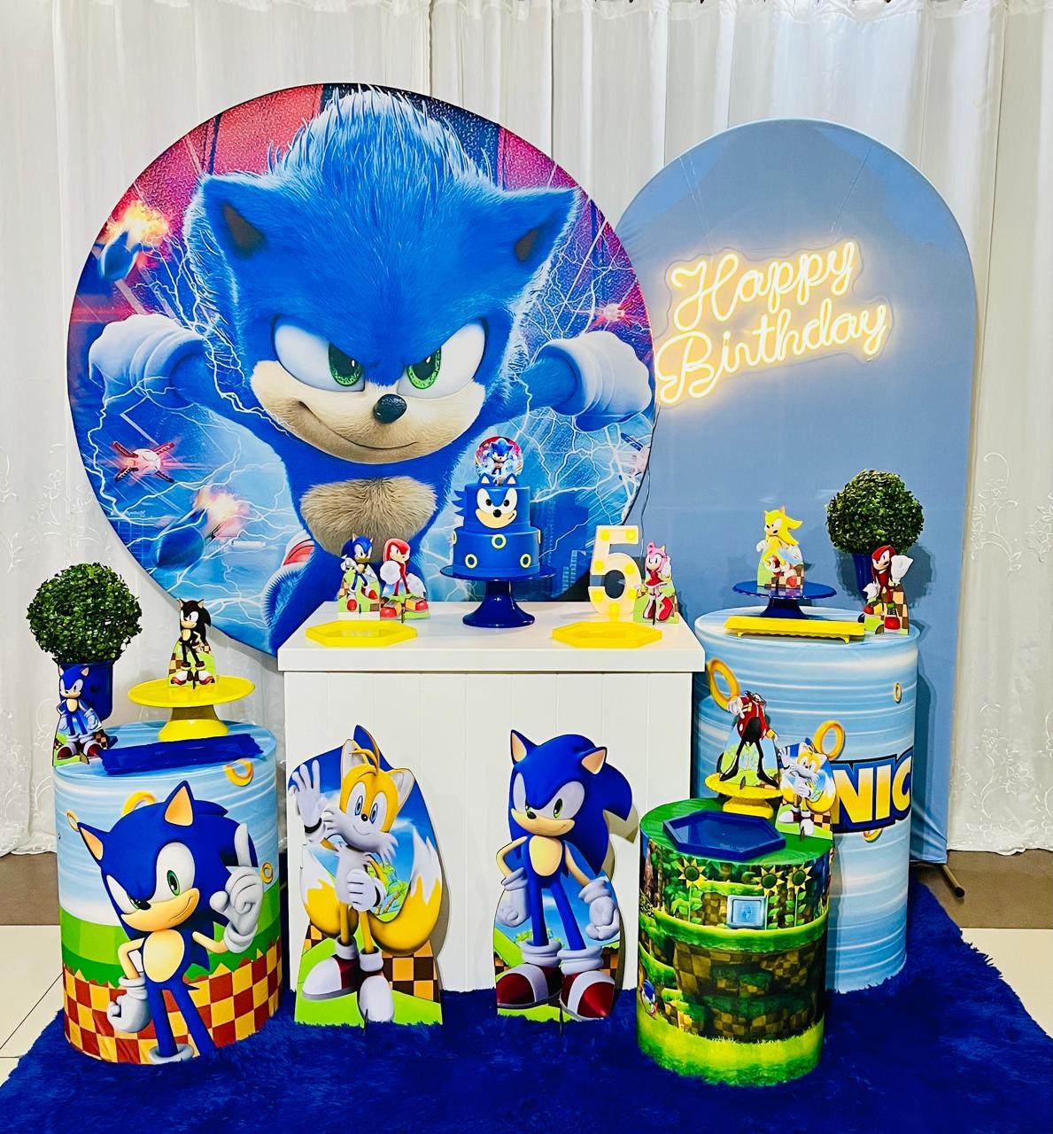 Sonic - Ns Decorações Pegue e Monte