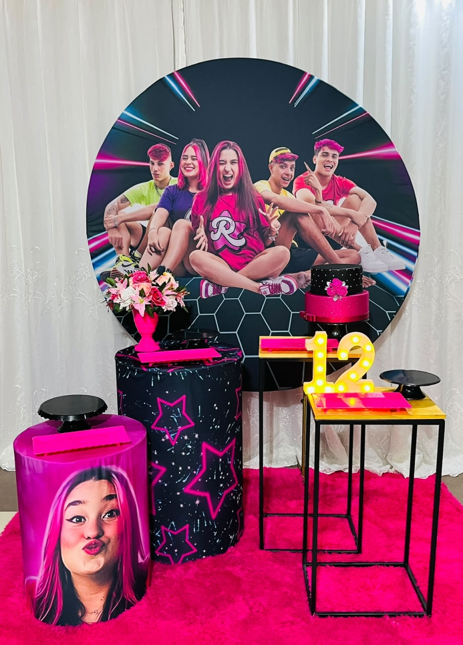 Kit Prata Emily Vick - Ns Decorações Pegue e Monte