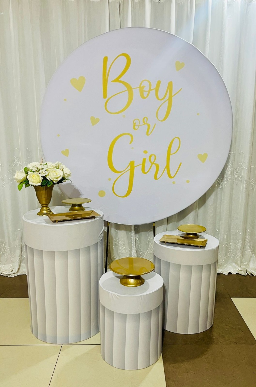 Kit Essencial Boy E Girl - Ns Decorações Pegue e Monte