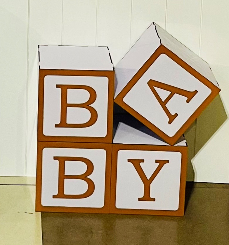 Cubos Baby P - Ns Decorações Pegue e Monte