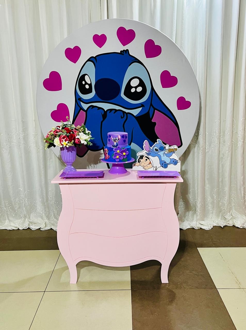 Kit Só Um Bolinho Stitch - Ns Decorações Pegue e Monte
