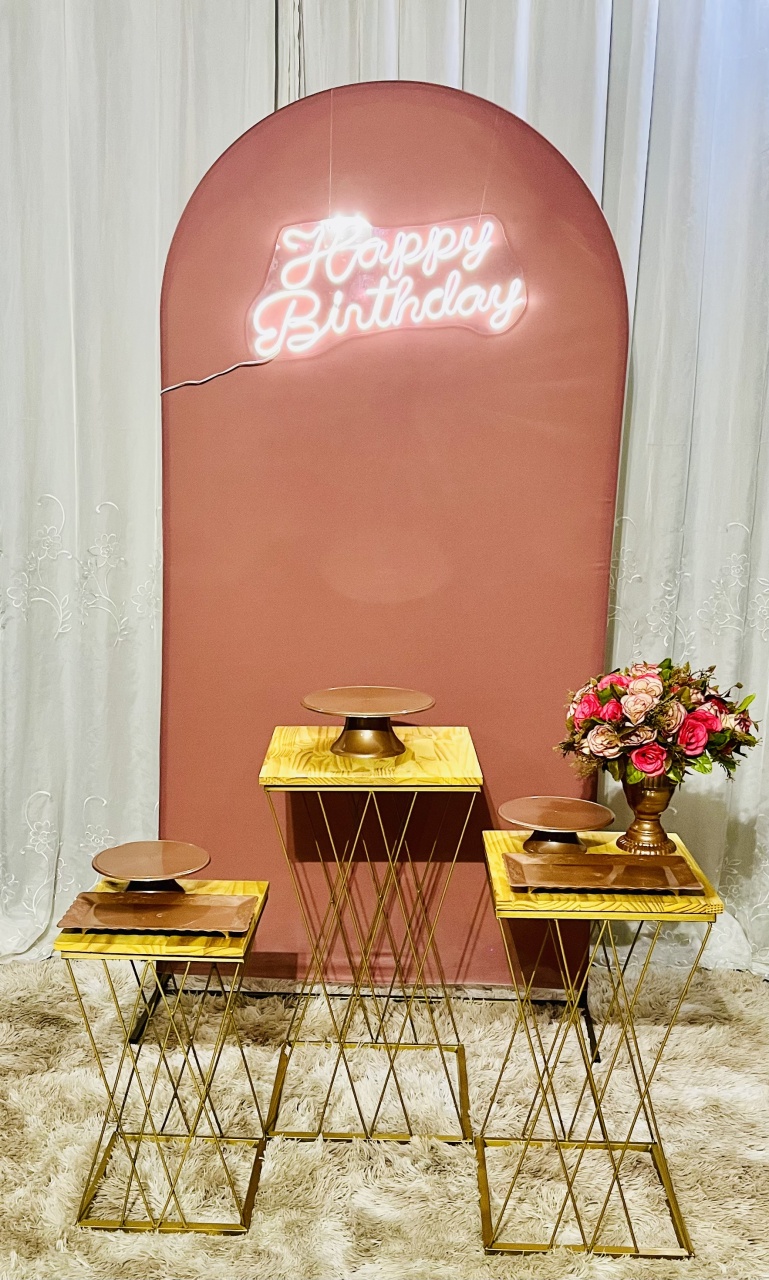 Kit Rose Gold - Ns Decorações Pegue e Monte