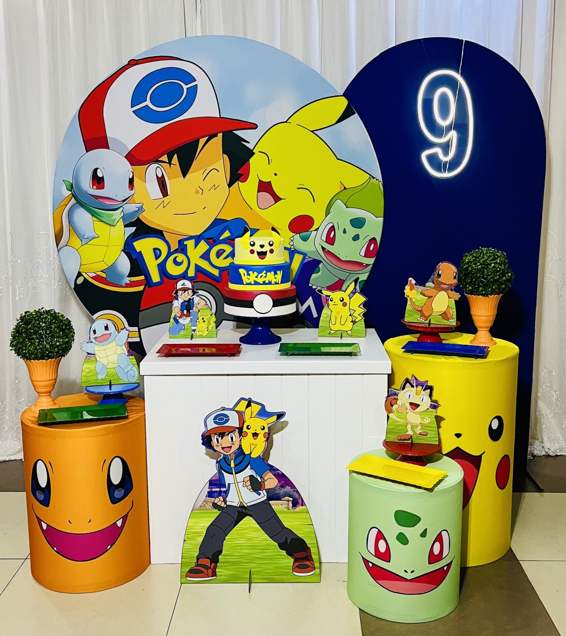 Ouro Premium Pokémon - Ns Decorações Pegue e Monte