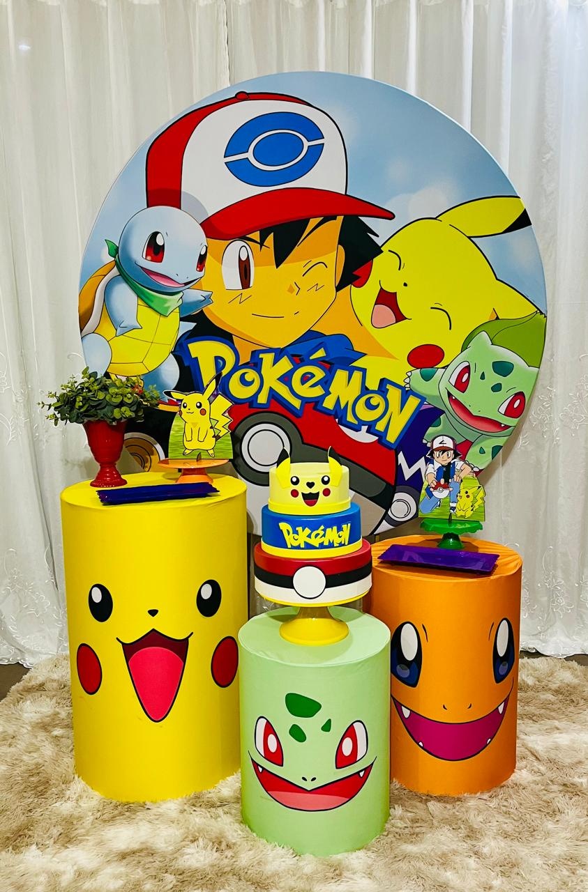 Pokemon - Ns Decorações Pegue e Monte