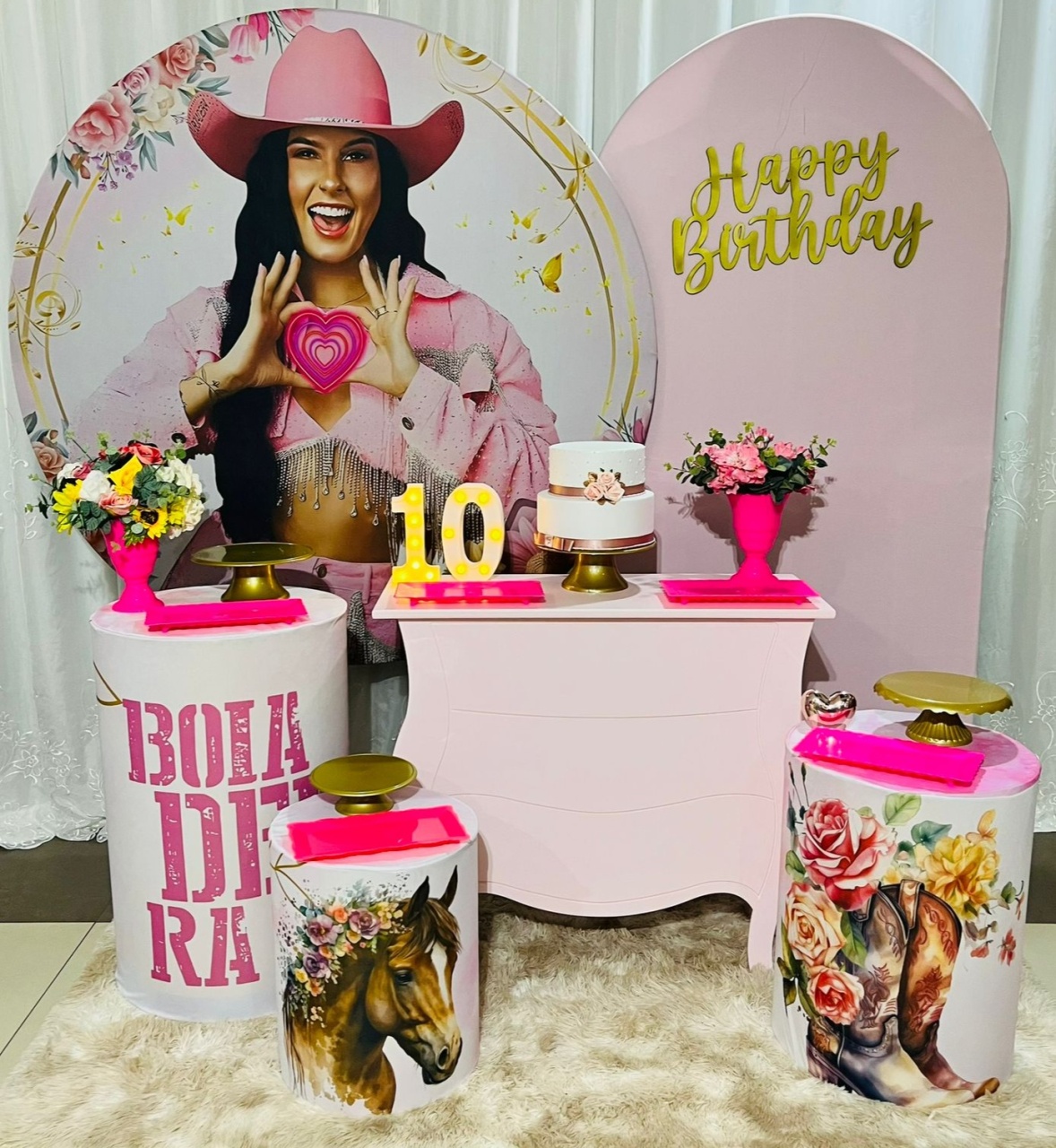 Kit Master Ana Castela - Ns Decorações Pegue e Monte
