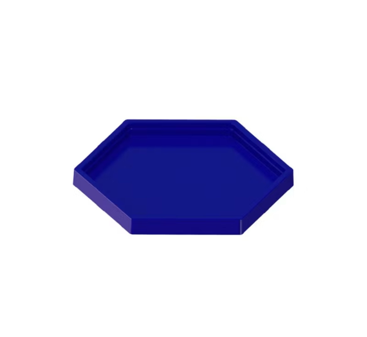Sextavada Azul Royal - Ns Decorações Pegue e Monte