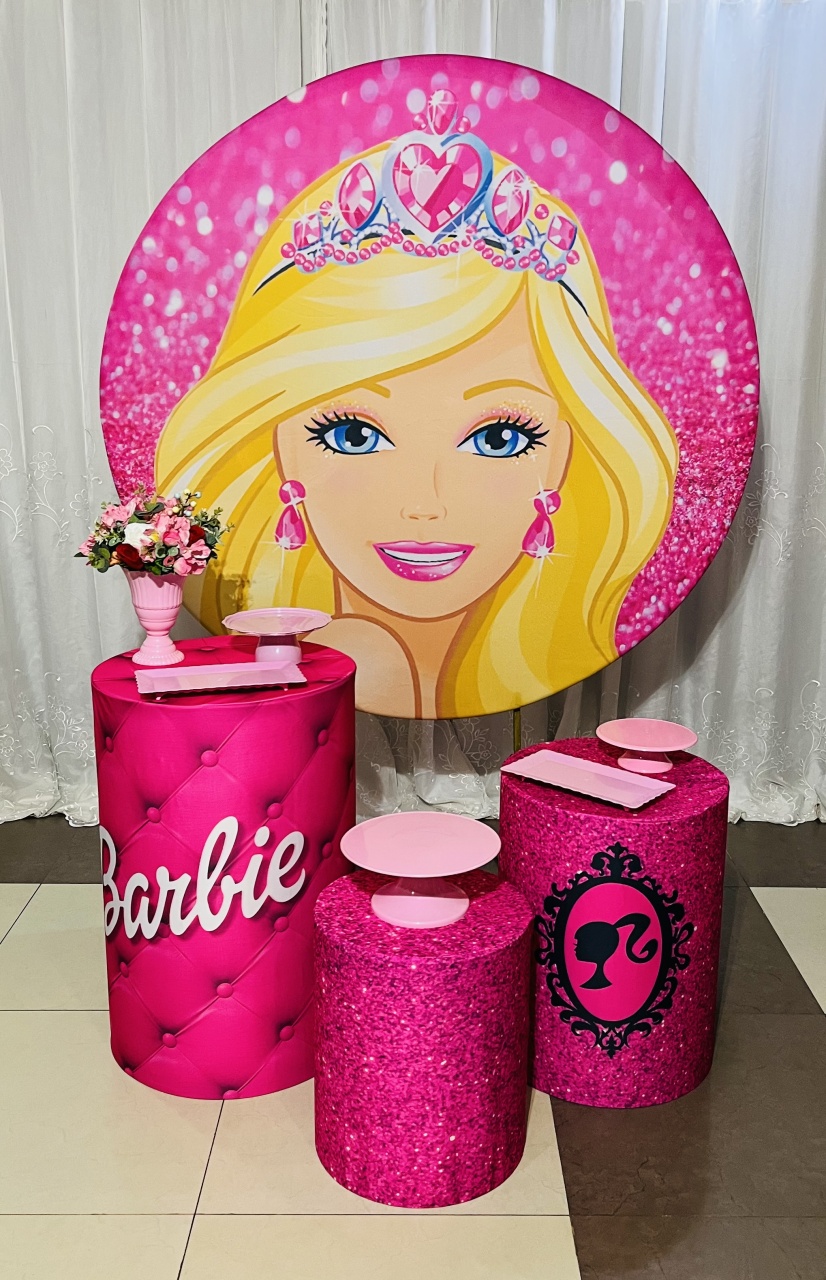 Kit Essencial Barbie - Ns Decorações Pegue e Monte