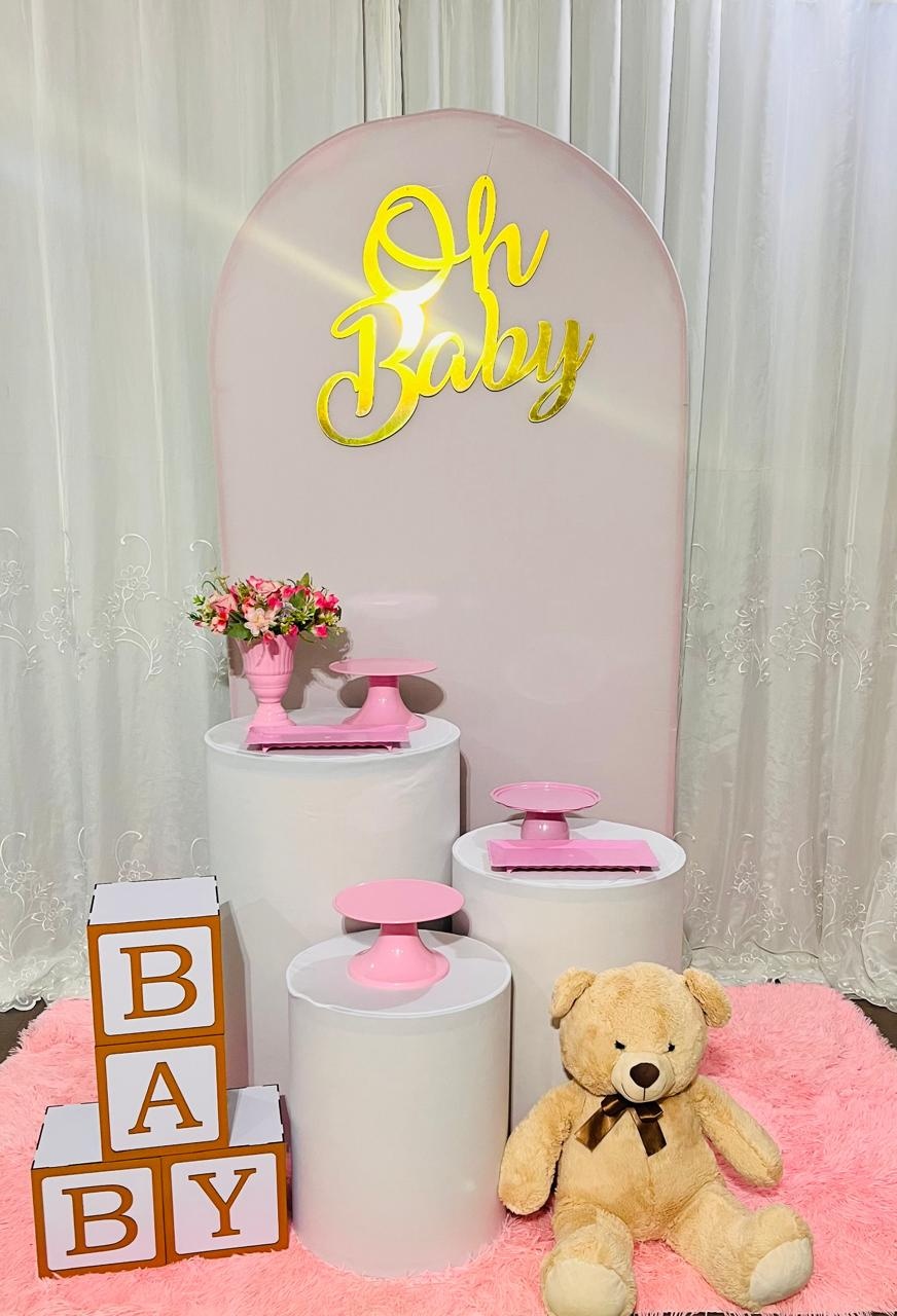 Oh Baby Menina Top - Ns Decorações Pegue e Monte