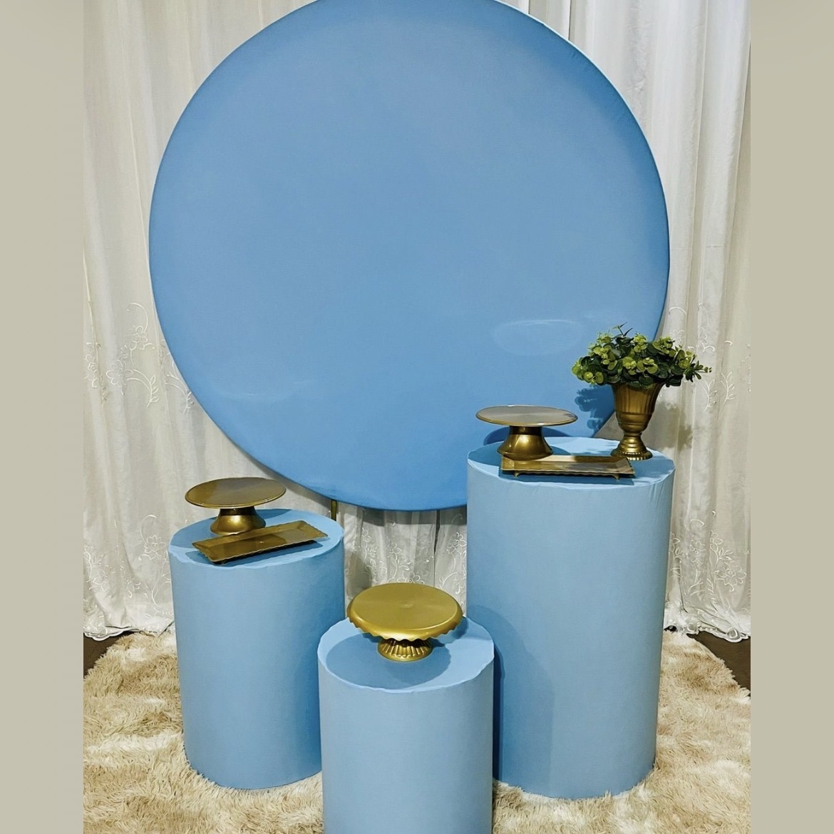 Kit Essencial Azul Claro - Ns Decorações Pegue e Monte