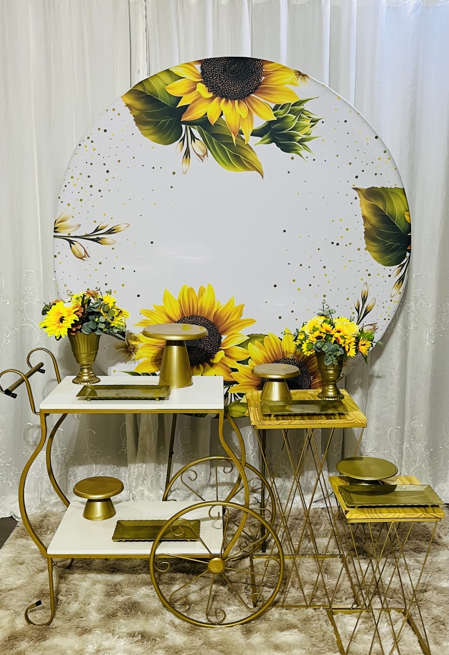 Kit Top Premium Girassol - Ns Decorações Pegue e Monte