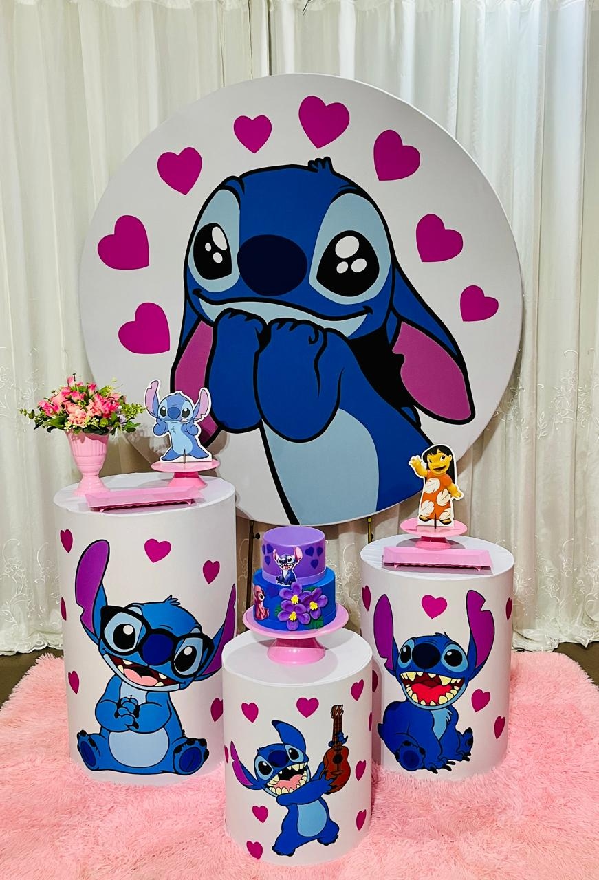 Kit Essencial Stitch Premium - Ns Decorações Pegue e Monte