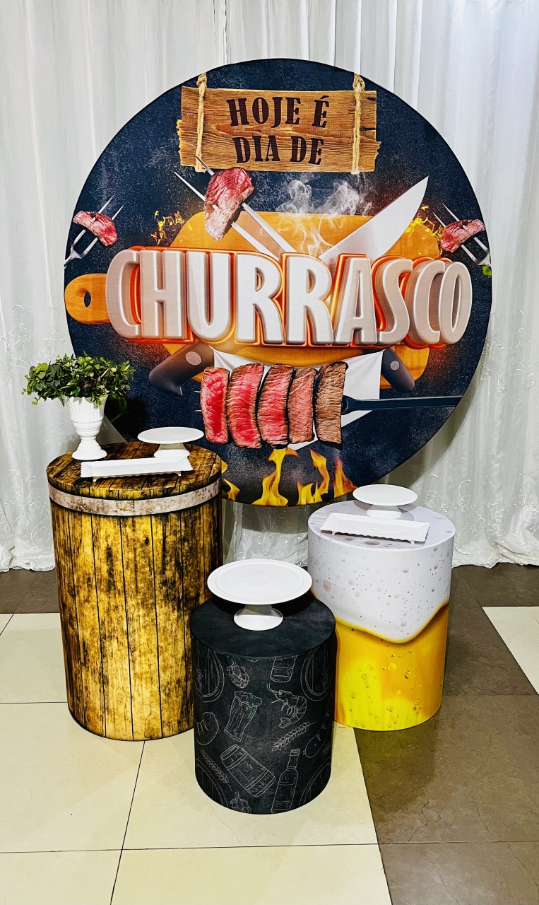 Kit Essencial Churrasco - Ns Decorações Pegue e Monte