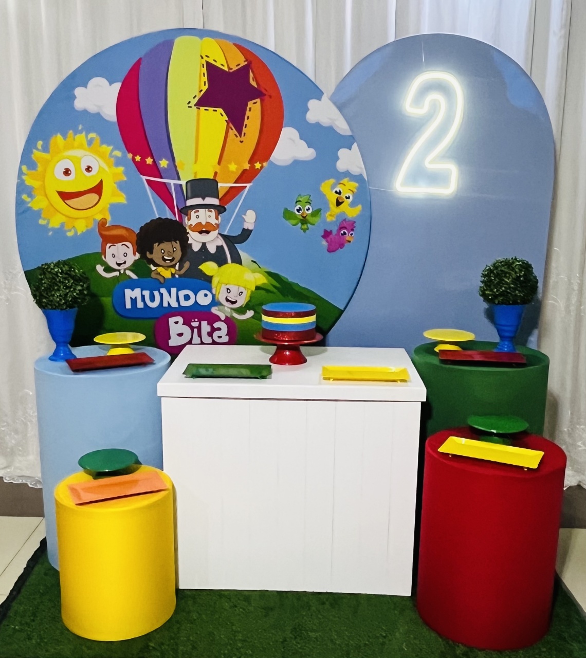 Kit Master Mundo Bita - Ns Decorações Pegue e Monte