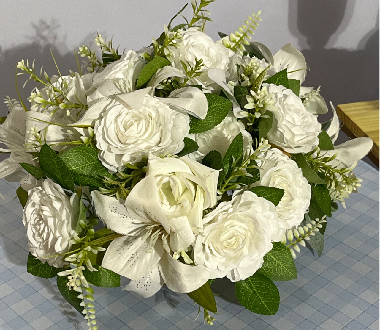 Arranjo Branco - Ns Decorações Pegue e Monte