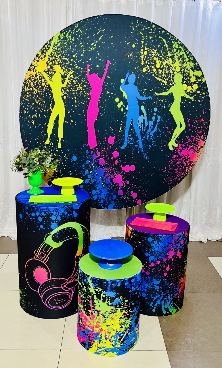 Kit Essencial Neon - Ns Decorações Pegue e Monte