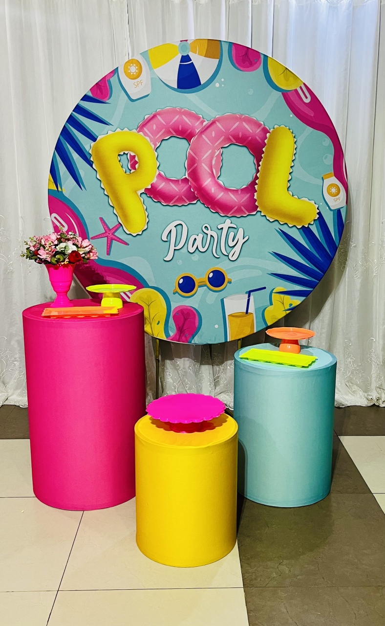 Kit Essencial Pool Party - Ns Decorações Pegue e Monte