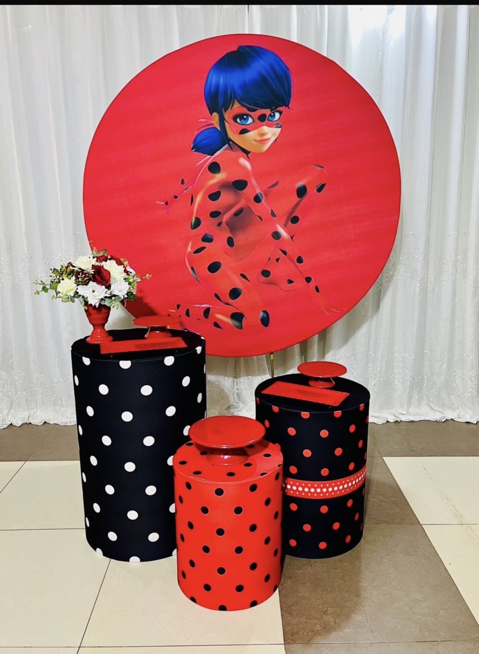 Kit Essencial Lady Bug - Ns Decorações Pegue e Monte