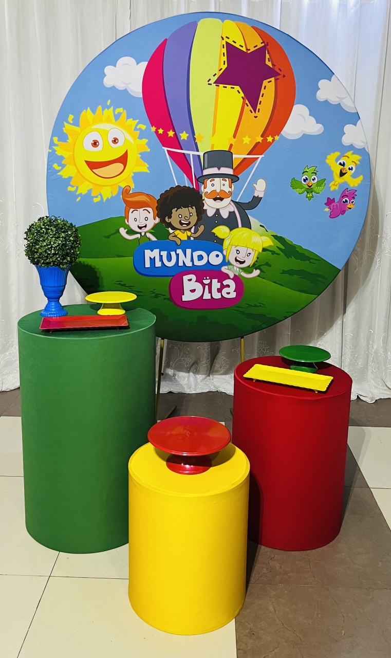 Kit Essencial Mundo Bita - Ns Decorações Pegue e Monte