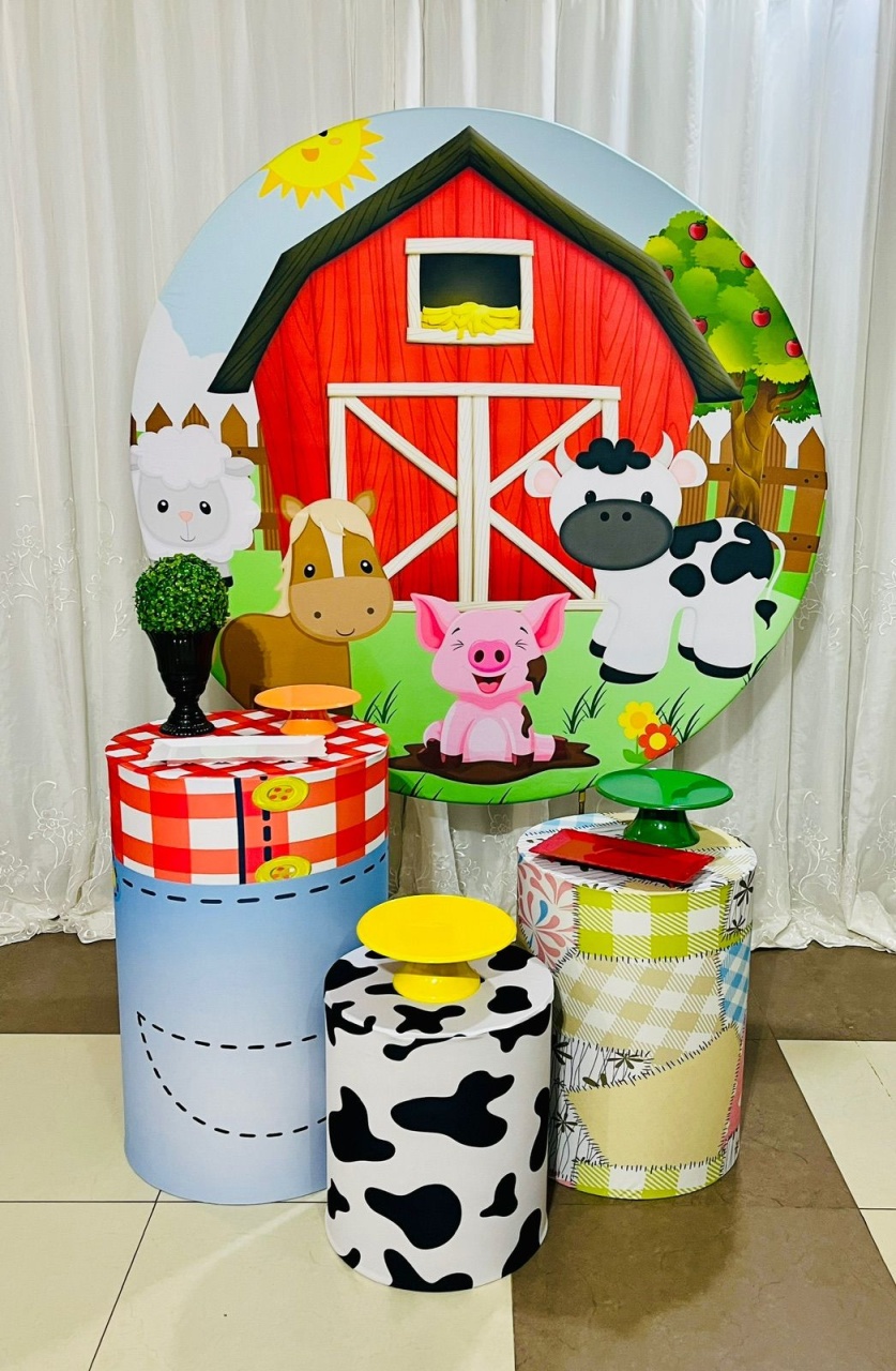 Fazendinha - Ns Decorações Pegue e Monte