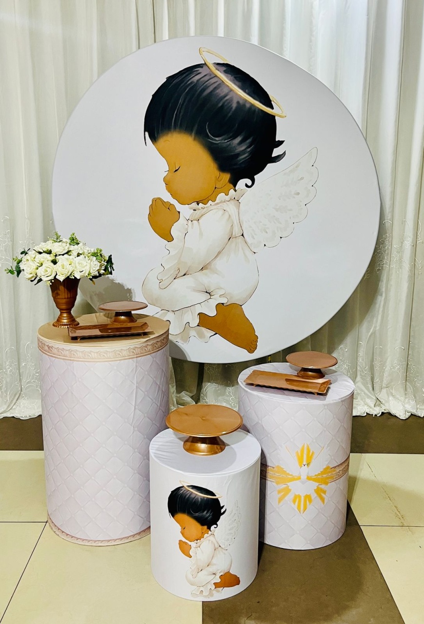 Kit Essencial Batizado 2 - Ns Decorações Pegue e Monte