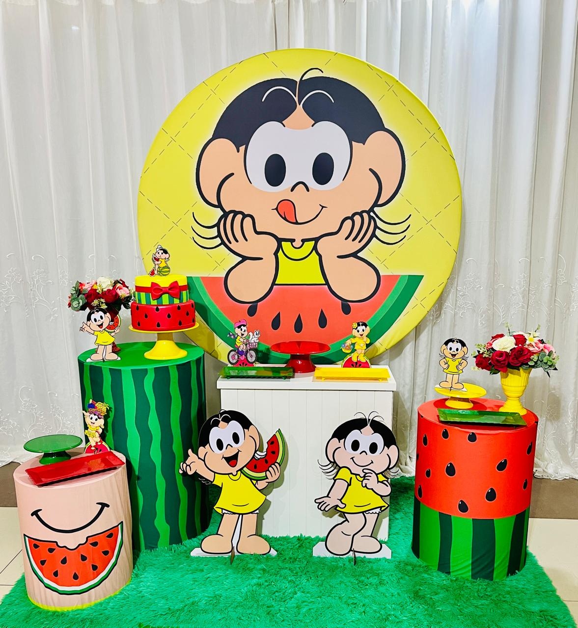 Magali Kit Ouro - Ns Decorações Pegue e Monte