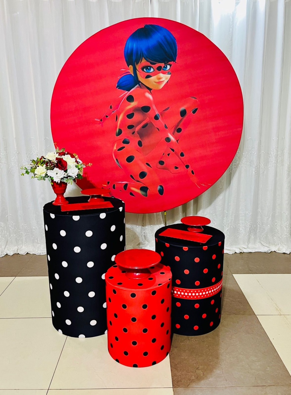 Lady Bug - Ns Decorações Pegue e Monte