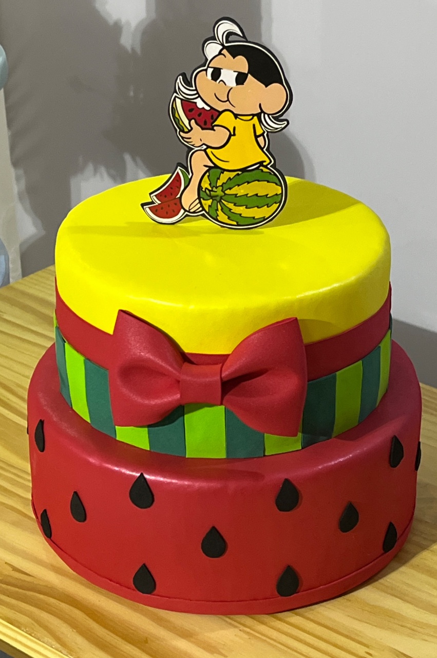 Bolo Fake Magali - Ns Decorações Pegue e Monte