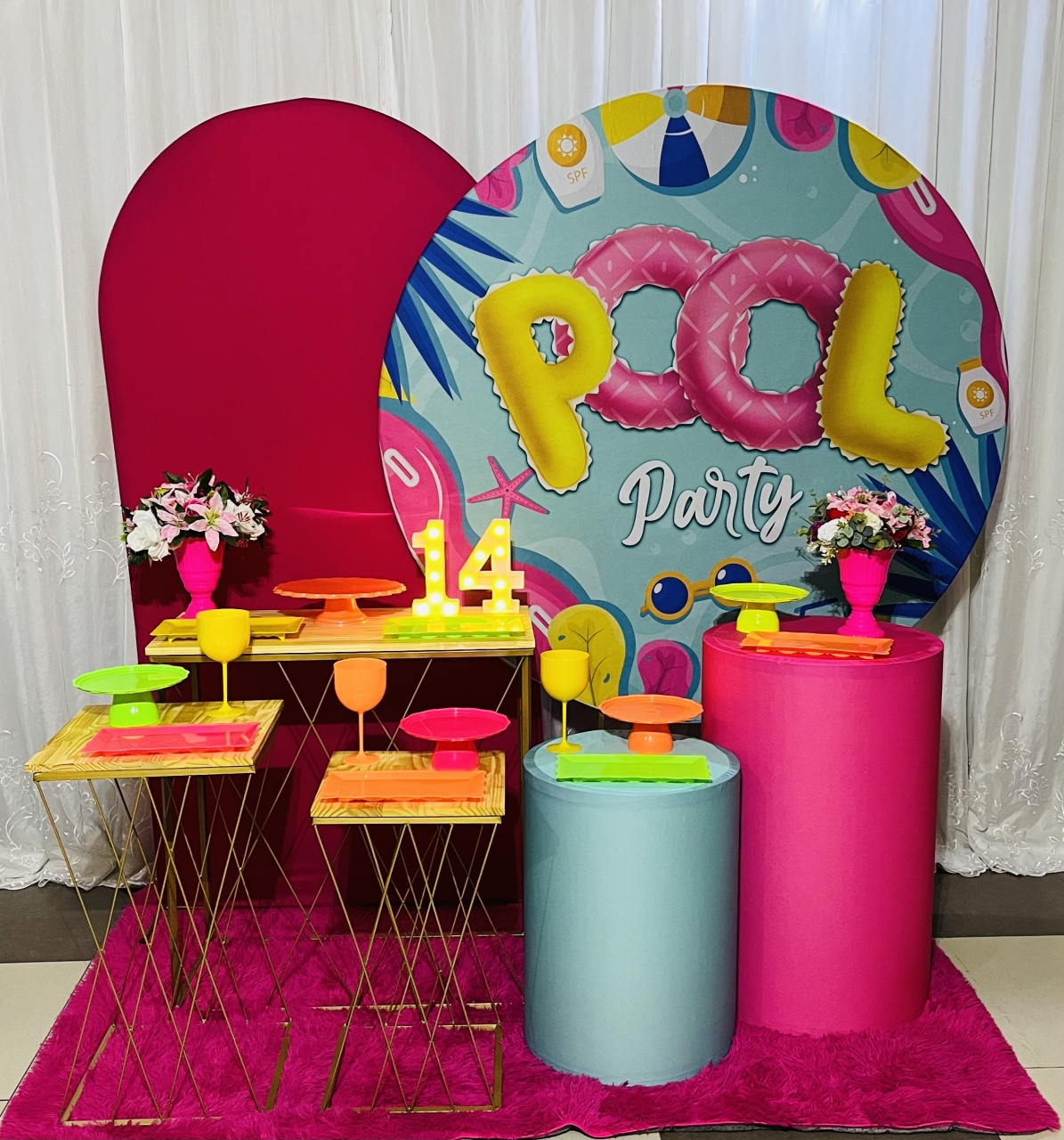 Kit Pool - Ns Decorações Pegue e Monte