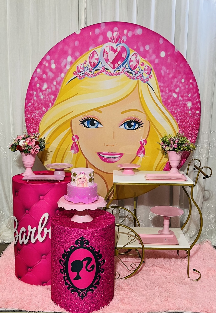Kit Top Barbie - Ns Decorações Pegue e Monte