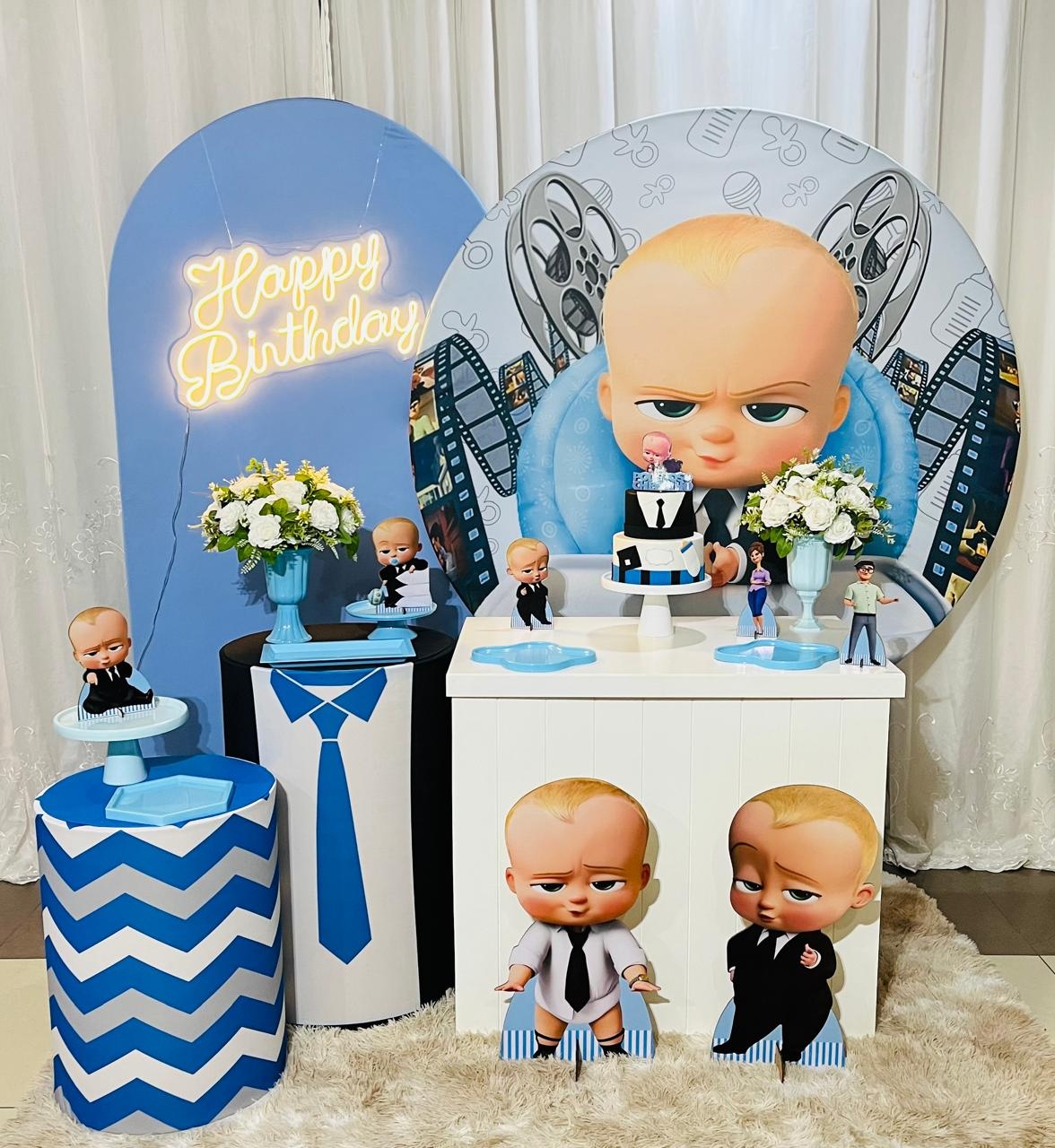 Kit Ouro Premium Poderoso Chefinho - Ns Decorações Pegue e Monte