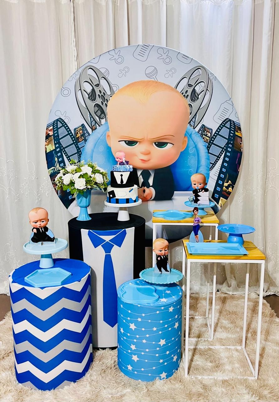 Kit Bronze Poderoso Chefinho - Ns Decorações Pegue e Monte